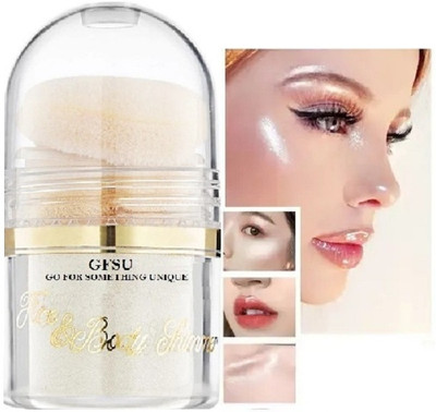 GFSU - GO FOR SOMETHING UNIQUE Loose Highlighter Dust Pigment Powder for Cosmetics Nail Art Highlighter(pink)