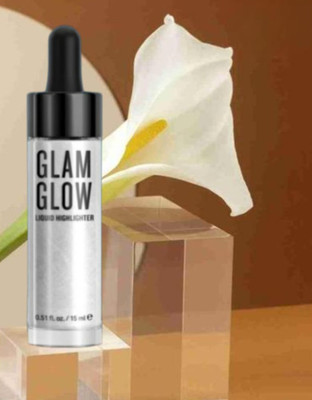 DARVING Body Glitter Spray, Moisturizing Liquid Highlighter Quick-Drying  Highlighter(SILVER)