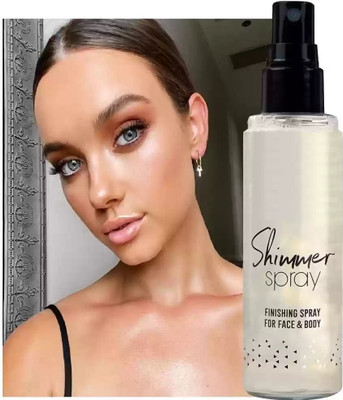 GFSU - GO FOR SOMETHING UNIQUE Best Long-Lasting Body Shimmer Spray Highlighter(silver)