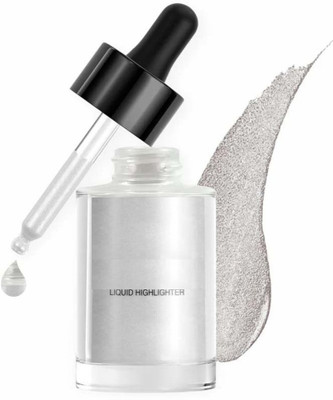 ADJD Long Lasting Lightweight Highlighter with Luminous Finish Highlighter(Silver)