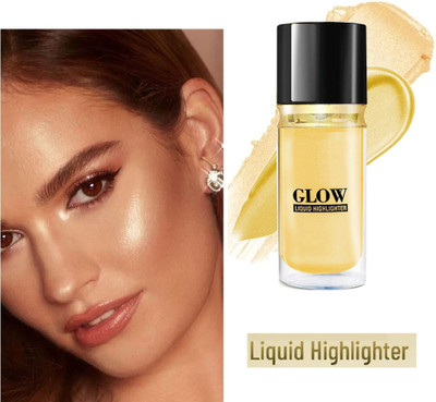SHENY COLORS New Illuminator Ultra Smooth Shine Waterproof Face And Body Highlighter 3D glow Highlighter(Gold)