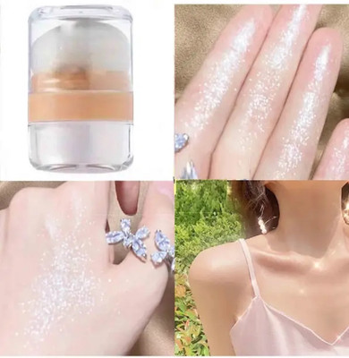 CATERINACHIARA Sheer Highlighter Powder Stick Shade4 Highlighter(silver)