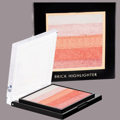 DYSOKAYO Brick Make Up Shining Shimmer  Highlighter(Multicolor)