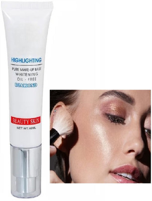 Yuency pure make up base oil free whitening highlighter Highlighter(SILVER)