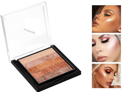 Sheny PROFESSIONAL FACE MAKE UP SHIMMMER BRICK HIGHLIGHTER Highlighter(multicoloer)