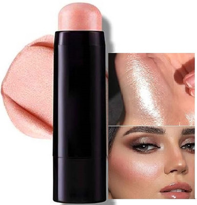 YAWI Illuminator Highlighter Contouring Stick Waterproof Long-lasting  Highlighter(Roes Gold)