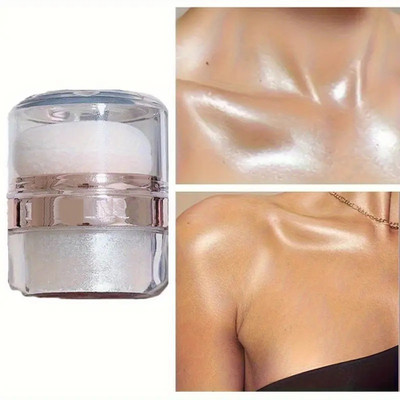 luzimaisa Professional Face & Body Shimmer Makeup  Highlighter(sliver)