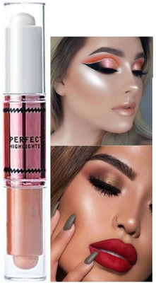 DARVING Shimmery Shiny white Highlight For Professional Look  Highlighter(MULTI COLOR)