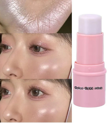 FLORERO Shimmer Illuminator Makeup Highlighter Stick Highlighter(WHITE)