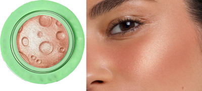 ADJD Eye Highlighter Face Highlighter Palette Rose gold Shimmer Highlighter(Rose gold)