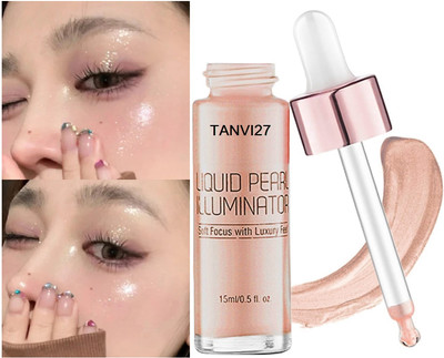 tanvi27 illuminating Pearl Color Shift Rose Gold Highlighter For Face makeup Highlighter(Rose Gold)