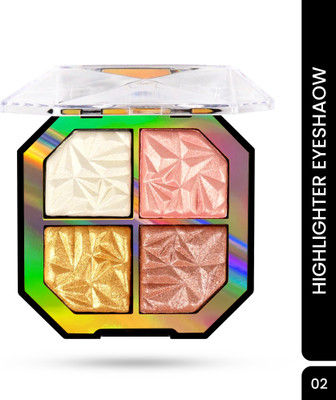 Seven Seas Moon Face Highlighter & Eyeshadow Palette  Highlighter(Multicolor-002)