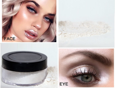 Amaryllis Illuminating Highlighter Silver Natural Glow Ultra Pigment Easyblend Highlighter(Silver)