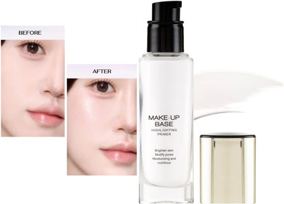 MYEONG Face Makeup Real Makeup Base | Hydrating and Illuminating Highlighting  Primer  - 40 ml(Pink)