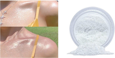 BLUEMERMAID WHITE SHIMMERY HIGHLIGHTER POWDER Highlighter(WHITE)