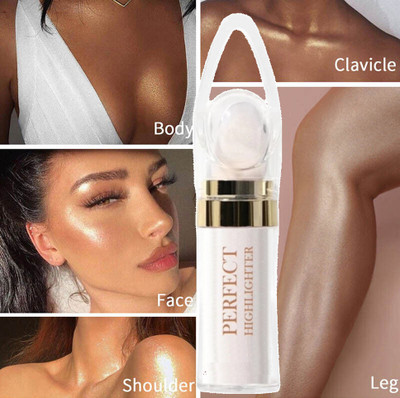 Sheny new look Highlighter For Face Makeup, SHINING WITH FACE MAKUP (PACK OF-1) 8 G Highlighter(SILVER)