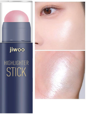 Jiwoo Shimmer Illuminator Makeup Highlighter Stick  Highlighter(ROSE GOLD)