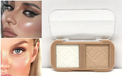 NADJA PROFESSIONAL BEST PIGMENT HIGHLIGHTER BLENDABLE AND BUILDABLE Highlighter(MULTI COLOR)