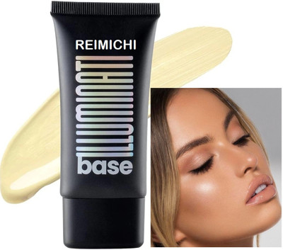 REIMICHI Illuminating Base Dewy Primer with  Highlighter(gold tint)
