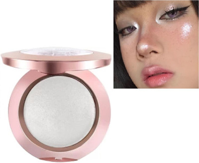 AFARAXIA Long lasting Multi Shimmer Blusher & Makeup  Highlighter(Silver white)