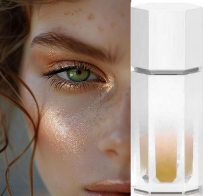 GFSU - GO FOR SOMETHING UNIQUE Shine Liquid Highlighter For Long-Lasting, Smudge-Proof Glow Highlighter(Gold Glow)
