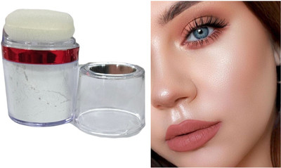 BLUEMERMAID MINI SILVER SHIMMER HIGHLIGHTER FOR MAKEUP POWDER Highlighter(SILVER)