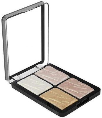 Sheny amazing 4 in 1 Color Glow Brick Highlighter Palette Blusher Highlighter(multicolor)