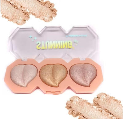 DARYUE Easy to Blend with Natural Finish Highlighter Palette Highlighter(Multicolor)