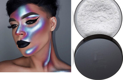 BLUEMERMAID Loose Highlighter Powder Pigment for Face Makeup and Body Highlighter(BLUE)