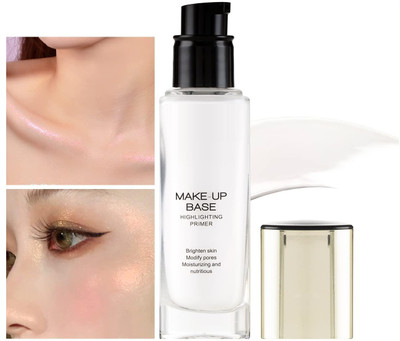 MYEONG FACE MAKE-UP BASE BRIGHTENING FORMULA HIGHLIGHTING PRIMER Primer  - 40 ml(Pink)