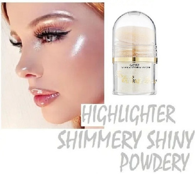 GFSU - GO FOR SOMETHING UNIQUE Best Pigment Powder For Eyeshadow And Face Makeup Highlighter(Silver)