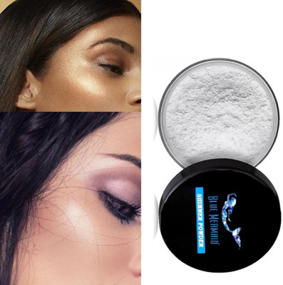 BLUEMERMAID HIGHLIGHTER POWDER SHIMMER COLOR CHANGING Highlighter(SILVER)