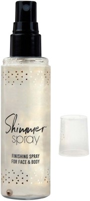 CATERINACHIARA Shimmering Spray Glitter Spray for Women Makeup Highlighter(silver)