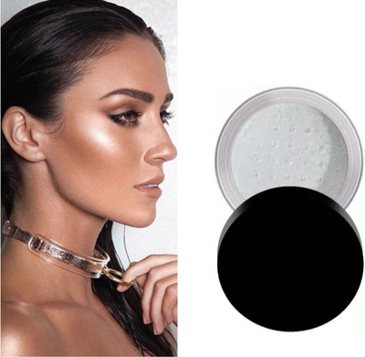 Amaryllis SILVER WHITENING SHIMMER FINISH HIGHLIGHTER LOOSE POWDER ALL SKIN TYPE Highlighter(Silver)
