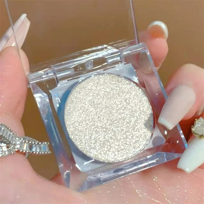 MYEONG Silver HD Face Glitter Highlighter Palette Face & Body Inner Corner  Highlighter(Silver)
