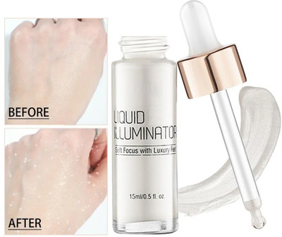 YAWI Illuminator Ultra Smooth Waterproof 3D glow whitish  Highlighter(Pearl White)