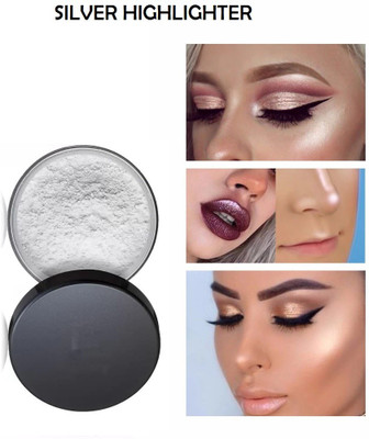 NADJA COLOR CHANGING SILVER HIGHLIGHTER FOR STUNNING LOOK Highlighter(SILVER)