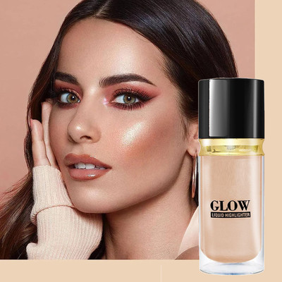 SHENY COLORS Faster Liquid Highlighters for a Perfect Glow Every Time Highlighter(Metallic gold)