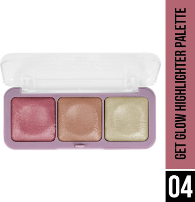 AEPRUY Trio 3 Color illuminating Backed Highlighter Easy-to-blend Formula  Highlighter(Multicolor)