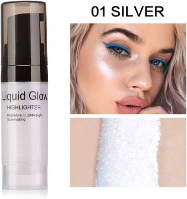 GFSU - GO FOR SOMETHING UNIQUE Liquid Highlighter Makeup Shimmer and Shine Ultra-Smooth Highlighter(silver)