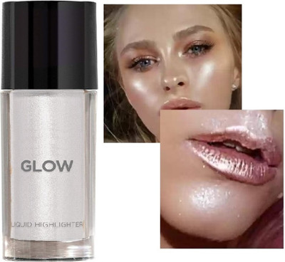 HUZURLU Highlighter Long Lasting Waterproof highlighter in makeup Highlighter(White)