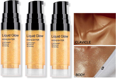 ADJD Combo Makeup Golden Glow  Highlighter(GOLD)
