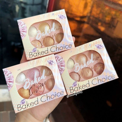 Arcanuy Soft Touch Baked Highlighter & Blusher Palette | Highly Pigmented Highlighter(multi color)