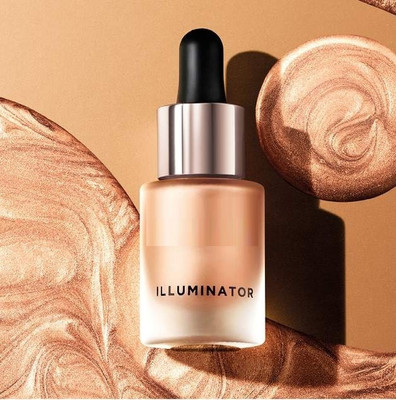 NADJA lluminator liquid highlighter face and body waterproof Highlighter(GOLD)