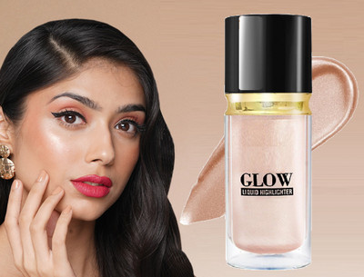 Sheny Waterproof And Long Lasting Shine Liquid Highlighter matalic gold (10 ml) Highlighter(Metalic Gold)