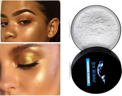 BLUEMERMAID MAKEUP BEST COLOR CHANGING GOLDEN COLOR HIGHLIGHTER POWDER Highlighter(GOLDEN)
