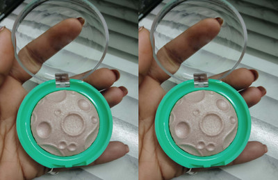 EVERERIN New simmer Powder Highlighter long lasting & ultra blendable for Face Makeup Highlighter(pearly pink)