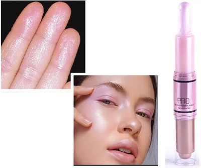 Yuency Professional use Face Highlighter Makeup Stick  Highlighter(MULTI COLOR)
