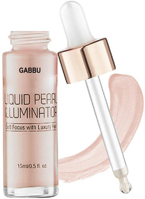 GABBU illuminating Pearl Color Shift Rose Gold Highlighter For Face makeup Highlighter(Rose Gold)
