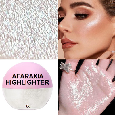 AFARAXIA Highlighter Palette - Shimmer Powder(SILVER)